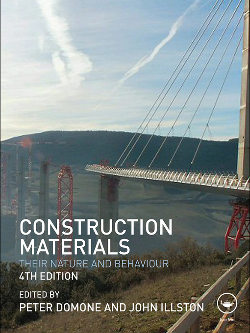 Title details for Construction Materials by Peter Domone - Wait list